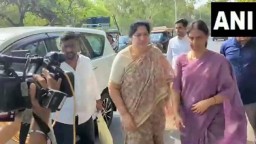 BRS leaders Satyavathi Rathod, Sabitha Indra Reddy visit K Kavitha in Tihar jail